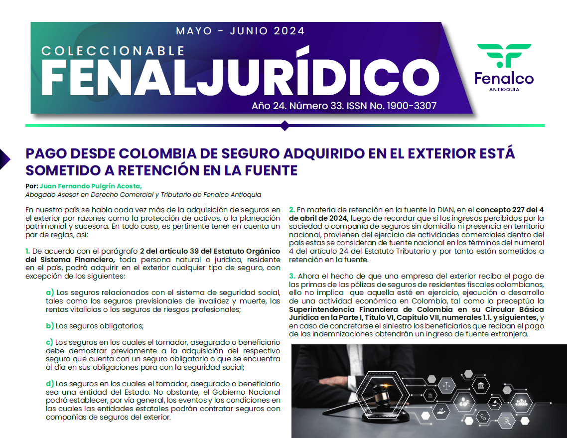 Fenaljurídico mayo - junio